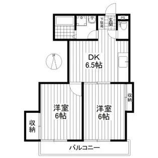 ファイン祖師谷【2階】の間取り