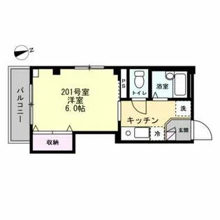 フォレストヒルズ【2階】の間取り