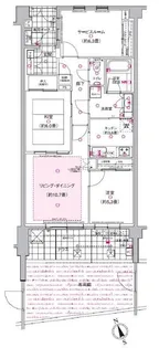 ミオカステーロ鎌倉玉縄【1階】の間取り