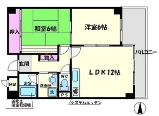平安ハイツ【3階】の間取り