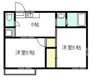グリーンレジデンスI【2階】の間取り