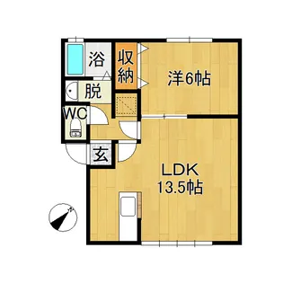 サイレントステージ【2階】の間取り
