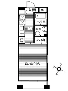 Flora【1階】の間取り