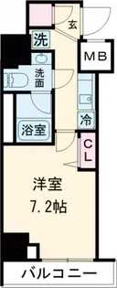 メインステージ三ノ輪III【2階】の間取り
