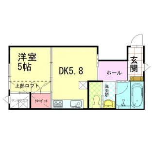 Bloom(ブルーム)【2階】の間取り