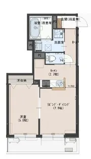 ディアSTIII【1階】の間取り