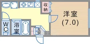 メビウスリンク【1階】の間取り