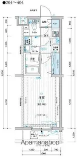 メインステージ上板橋【3階】の間取り