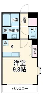 ラ・フォレ27アネックス【3階】の間取り