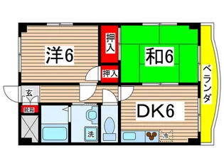 中筋バオバブI【1階】の間取り