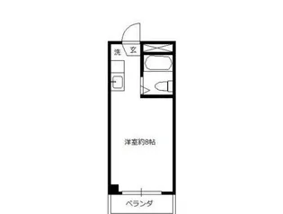 ジュネスエトワール与野【2階】の間取り