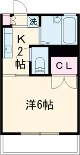 パークサイド駒沢B棟【1階】の間取り