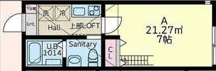 プラナス港南台【1階】の間取り