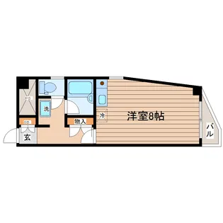 グレードハイツ長町【3階】の間取り