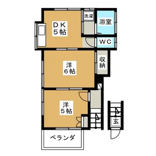 ハイツY・K【2階】の間取り