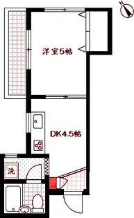 ライオンズマンション妙蓮寺第6【2階】の間取り