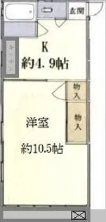 グランディール高島平II【2階】の間取り