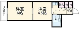 リファレンス千葉旭町【3階】の間取り