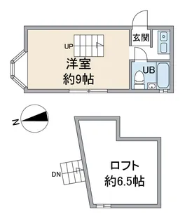 メゾンコバヤシ【2階】の間取り