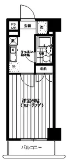 ジュネス北綾瀬【3階】の間取り