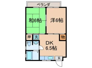 ビルボード淡路【2階】の間取り