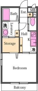 ドレッセル【2階】の間取り