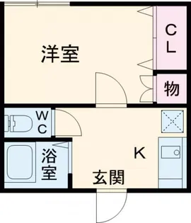 めぞんはくた【2階】の間取り