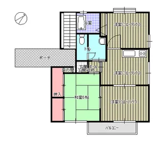 ディアス青山I【1階】の間取り
