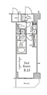 東京都台東区谷中3【マンション】の間取り