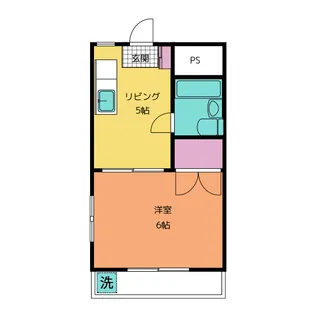 サニーハウス【2階】の間取り