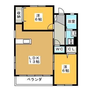 アルテール・カーサ【2階】の間取り