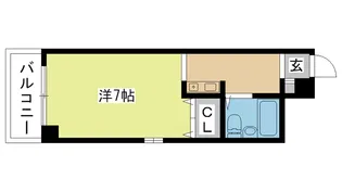 HORIBLDG【3階】の間取り