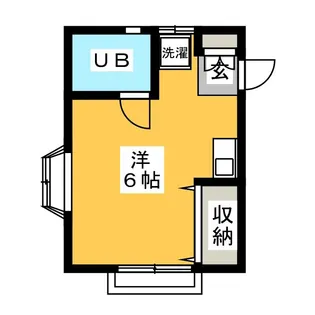 パルハイツ【2階】の間取り