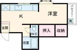 ニューアライ【3階】の間取り