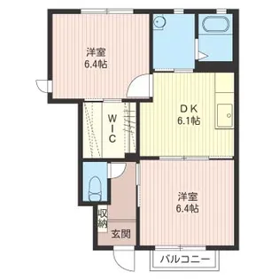 シャルマンB【1階】の間取り