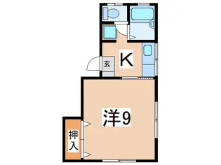 コーポグレース【2階】の間取り