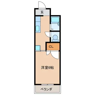 ぴーかん・はうす【1階】の間取り