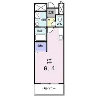 香川県高松市屋島西町【アパート】の間取り