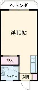 カスティージョ兼城【3階】の間取り