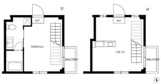 パサージュ・エフ【2階】の間取り
