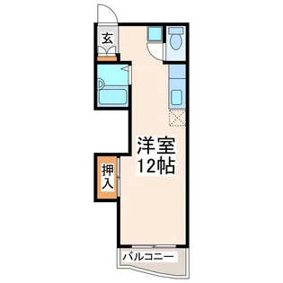 甲斐ビル【3階】の間取り