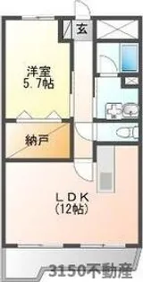 岐阜県岐阜市柳森町1【マンション】の間取り