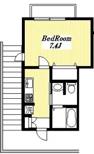 シャーメゾン宿河原【2階】の間取り