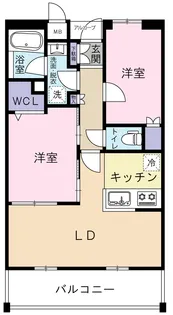 シティメゾン宮町【5階】の間取り