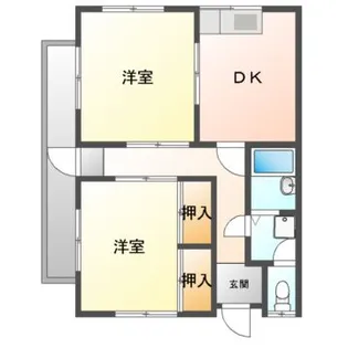 愛媛県宇和島市伊吹町【一戸建】の間取り
