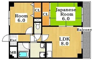 ファミーユ2【3階】の間取り