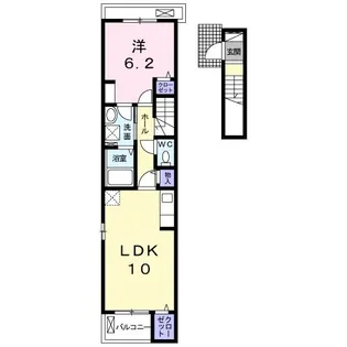 フォンテ【2階】の間取り