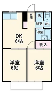 パレスエクセレント【1階】の間取り