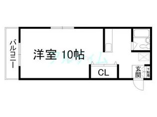 フローラユー【3階】の間取り