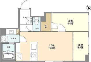 東京都豊島区南長崎5【マンション】の間取り